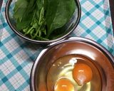 サラダほうれん草のオムレツ作り方1写真