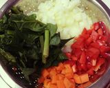 たっぷりほうれん草と鶏むね肉のトマト煮作り方1写真