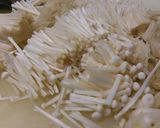 もずくとえのきだけのスープ。作り方2写真