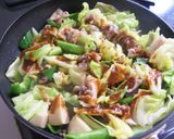 ホイコーロー風☆キャベツと豚肉のみそ炒め作り方9写真