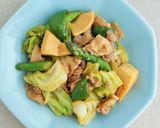 ホイコーロー風☆キャベツと豚肉のみそ炒め作り方11写真