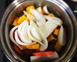 南瓜&人参でコク旨！食べるベジポタージュ作り方2写真