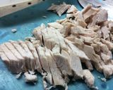 鶏胸肉とわけぎの和えもの作り方5写真