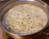 もずくとえのきだけのスープ。作り方4写真