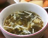もずくとえのきだけのスープ。作り方6写真