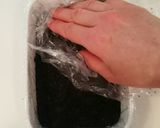 スライス生チョコで✾チョコチーズケーキ作り方4写真