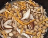 福豆(炒り豆)ご飯♡作り方2写真