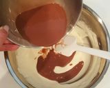 スライス生チョコで✾チョコチーズケーキ作り方7写真
