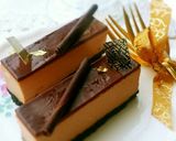 スライス生チョコで✾チョコチーズケーキ作り方14写真