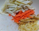 細竹の五目きんぴら作り方1写真