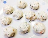 簡単☆れんこんと豆腐のふんわり団子作り方5写真