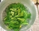 [菜の花の辛子みそ]作り方2写真