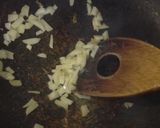 羊肉豆苗炒め作り方1写真