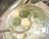 ほうじ茶と豆乳ヨーグルトの三色団子作り方8写真