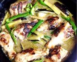 手羽元とたけのこのグリーンカレー。作り方7写真