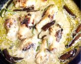 手羽元とたけのこのグリーンカレー。作り方8写真