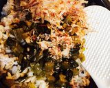 体に優しい♡シンプル野沢菜の雑穀ごはん作り方2写真