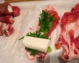 長芋梅シソの豚肉ロール作り方2写真
