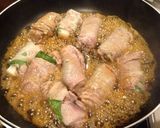 長芋梅シソの豚肉ロール作り方4写真