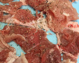 豚肉のゴマ揚げ焼き(利休揚げ)作り方1写真