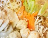 濃厚味噌煮込みうどん鍋作り方6写真