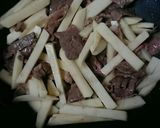 牛肉とじゃいもの甘辛こしょう炒め作り方3写真
