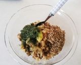 いろいろ混ぜてね♪納豆in漬物 朝食便利作り方2写真