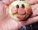 アンパンマン♡人気キャラおにぎり♡作り方3写真