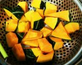 ご飯にも合う☆かぼちゃサラダ作り方1写真