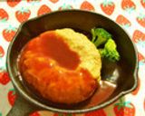 グリルで煮込ハンバーグ　簡単作り方3写真