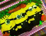 ミニオンキャラ弁作り方3写真