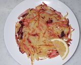 ベーコン入り　じゃがいものガレット作り方6写真