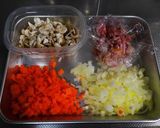 簡単キヌア料理☆野菜のクリーム煮作り方1写真