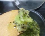 計りのいらないキウイジャム作り方3写真