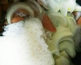 余り物で‼セロリの葉っぱリゾット作り方2写真