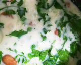 余り物で‼セロリの葉っぱリゾット作り方6写真