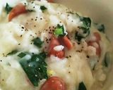余り物で‼セロリの葉っぱリゾット作り方7写真