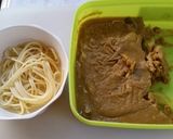 子供も喜ぶスパゲッティ春巻きカレー味作り方1写真