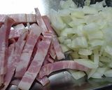 フライパン1つで！トマトの煮込みパスタ♡作り方2写真