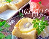 甘酸っぱい!バナナとキウイのお豆腐ケーキ作り方3写真