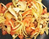 鶏肉の絶品和風パスタ 15分作り方6写真