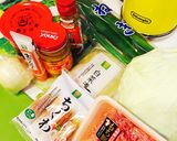 白菜漬物とキャベツの餃子（大葉入り）作り方3写真
