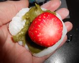 いちご大福♡抹茶あん作り方6写真