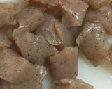 こんにゃく唐揚げ☆どちらがお好み?作り方1写真