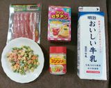 お弁当にも！簡単かわいいミルクゼリー寄せ作り方1写真