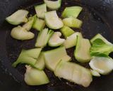 中華料理☆チンゲンサイと卵の炒め物作り方5写真