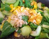 中華料理☆チンゲンサイと卵の炒め物作り方7写真