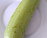 中華料理☆ズッキーニと卵の炒め物作り方1写真