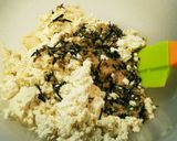 実は美味♡鯖の味噌煮缶で豆腐ハンバーグ♡作り方5写真