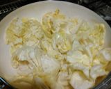 キャベツ・えのきとちくわのバターポン酢作り方2写真
